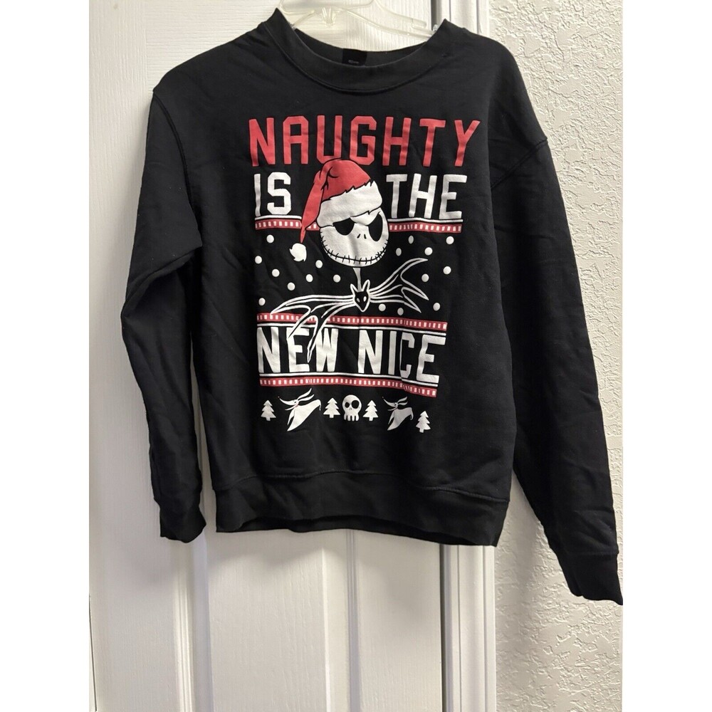 Jack Skellington Nightmare Before Christmas , Naughty is the New Nice JUNIORS